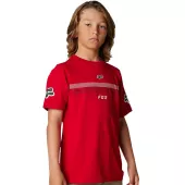 Dětské triko Fox Yth Efekt Ss Tee Flame Red