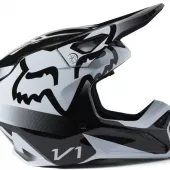 Dětská motokrosová helma Fox Yth V1 Leed Helmet Dot/Ece Black/White