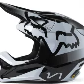 Dětská motokrosová helma Fox Yth V1 Leed Helmet Dot/Ece Black/White