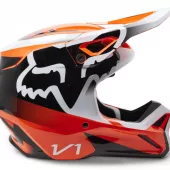 Motokrosová helma Fox V1 Leed Helmet Dot/Ece Fluo Orange