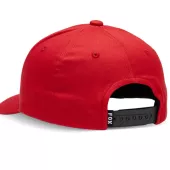 Dětská kšiltovka Fox 31925-122 Yth Legacy 110 Sb Hat - OS Flame Red