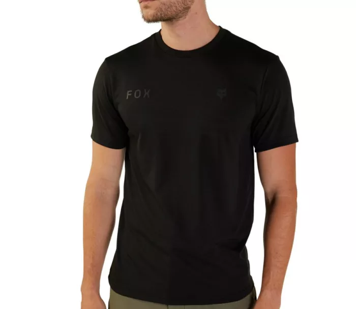 Tričko Fox 31890-001 Wordmark Ss Tech Tee - Black