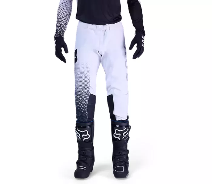 Motokrosové kalhoty Fox Flexair Fracture White/Black