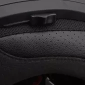 Překlápěcí helma XRC Fronter black glossy