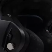 Překlápěcí helma XRC Fronter black glossy