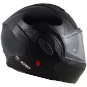 Překlápěcí helma XRC Fronter black glossy