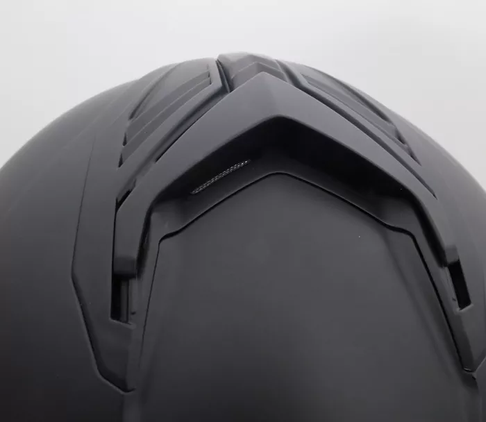 Překlápěcí helma XRC Fronter black matt