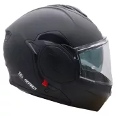 Překlápěcí helma XRC Fronter black matt