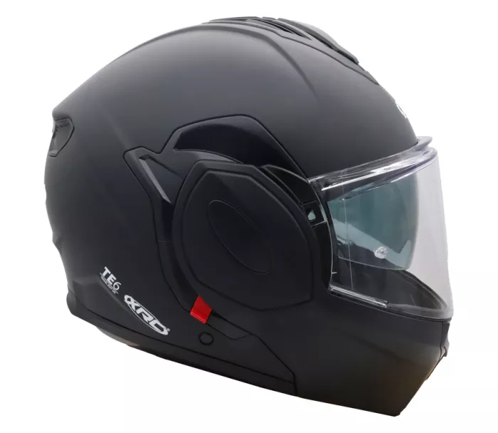 Překlápěcí helma XRC Fronter black matt