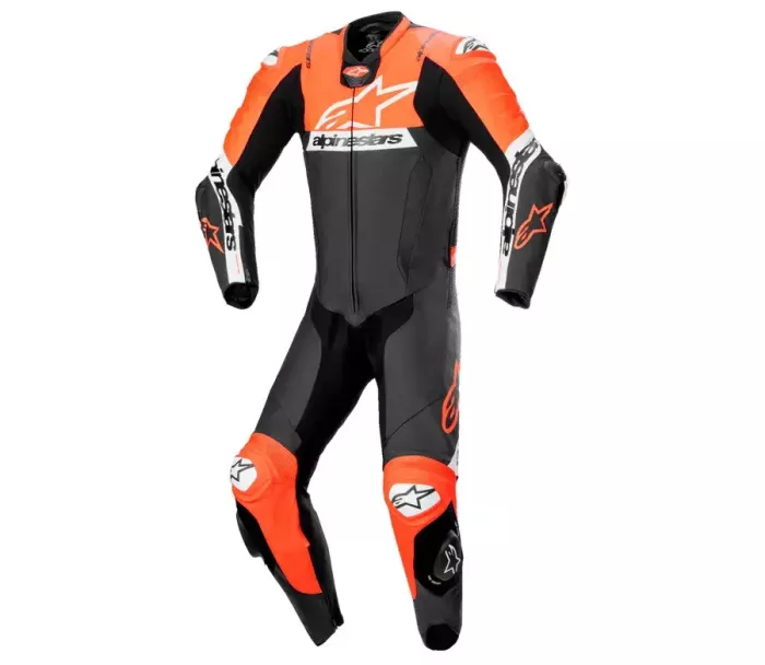 Jednodílná kombinéza Alpinestars Missile V2 Ward black/red fluo/white
