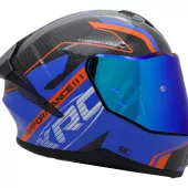 Helma na motocykl XRC Fureso Carbon blue/orange