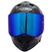 Helma na motocykl XRC Fureso Carbon blue/orange