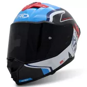 Helma na moto XRC Fureso Carbon blue/red/wht