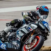 Helma na moto XRC Fureso Carbon blue/red/wht