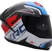 Helma na moto XRC Fureso Carbon blue/red/wht