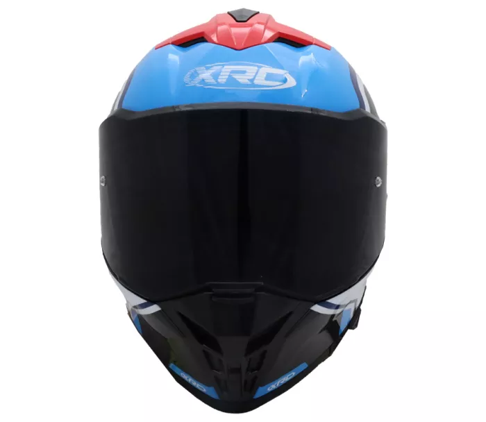 Helma na moto XRC Fureso Carbon blue/red/wht