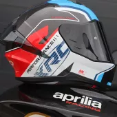 Helma na moto XRC Fureso Carbon blue/red/wht