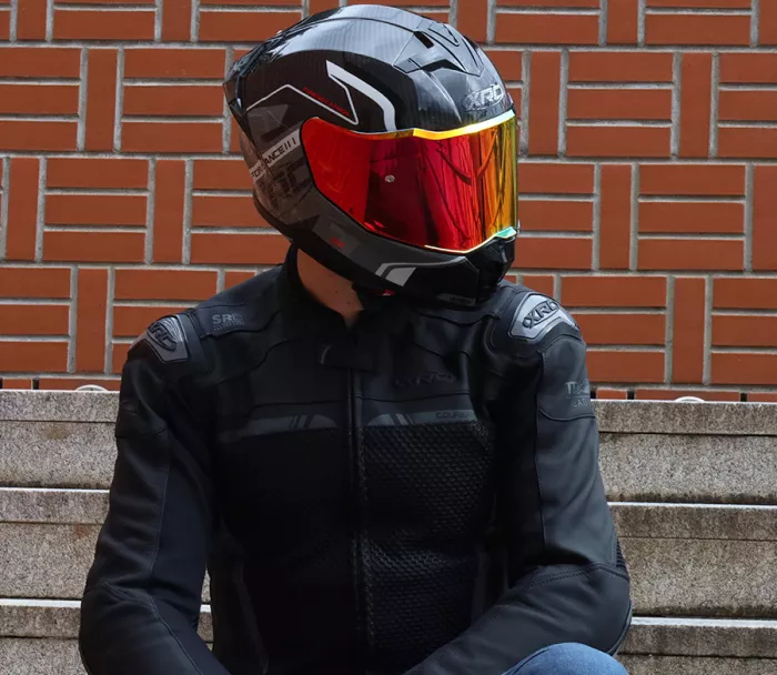 Helma na moto XRC Fureso Carbon grey