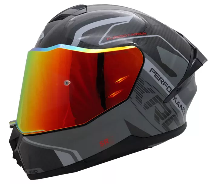 Helma na moto XRC Fureso Carbon grey