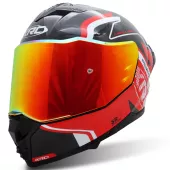 Integrální helma XRC Fureso Carbon red/wht