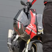 Integrální helma XRC Fureso Carbon red/wht