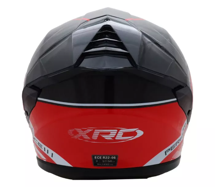 Integrální helma XRC Fureso Carbon red/wht