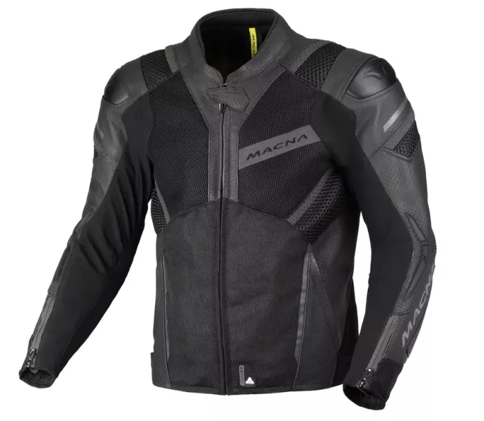 Pánská bunda Macna Galvic black leather