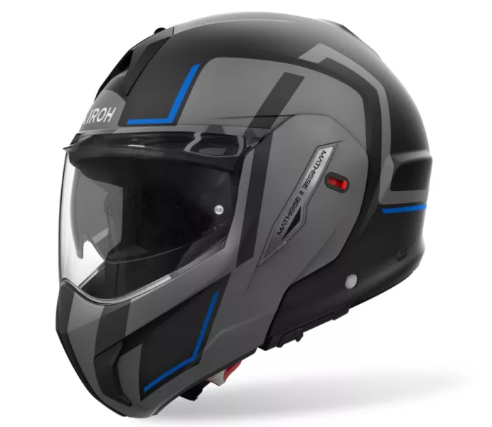 Překlápěcí helma Airoh MATHISSE Genius 2 blue matt 2026