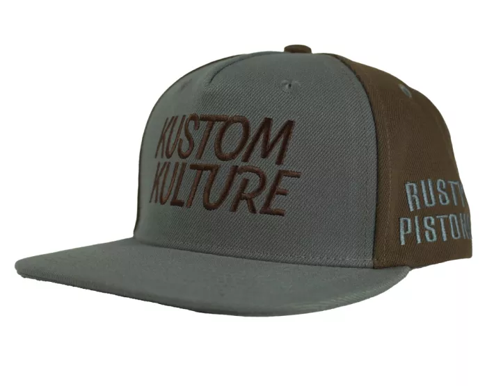 Kšiltovka Rusty Pistons Gladys grey/brown