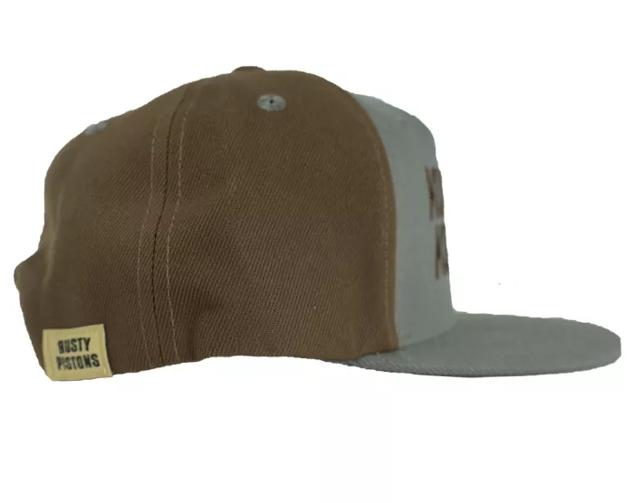 Kšiltovka Rusty Pistons Gladys grey/brown