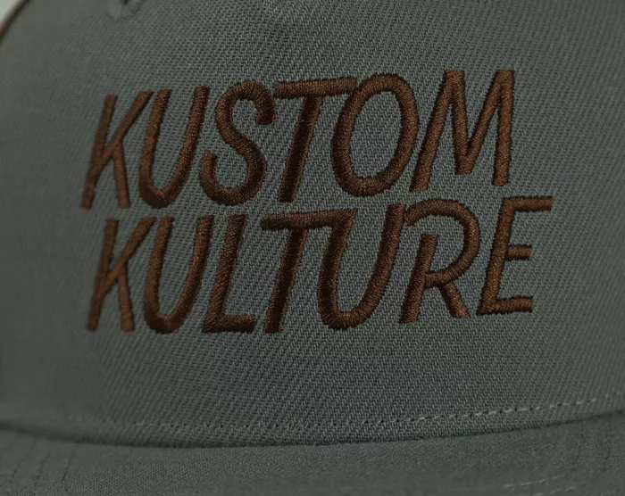 Kšiltovka Rusty Pistons Gladys grey/brown