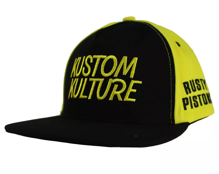 Kšiltovka Rusty Pistons Gladys yellow cap