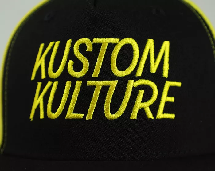 Kšiltovka Rusty Pistons Gladys yellow cap