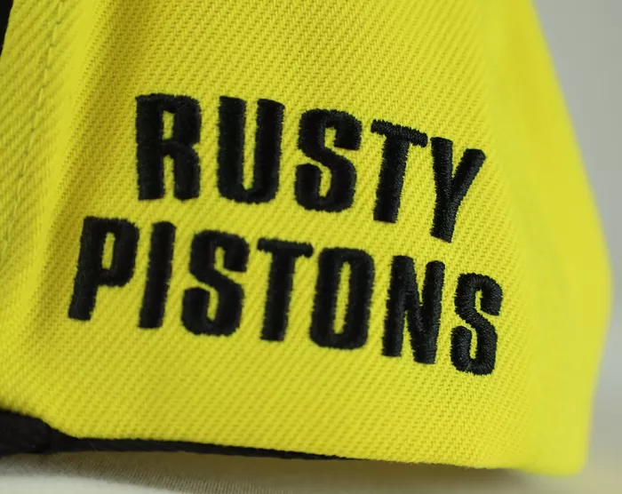 Kšiltovka Rusty Pistons Gladys yellow cap