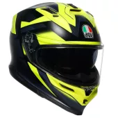 Integrální helma AGV K7 E2206 GLIMPSE BLACK/YELLOW FLUO