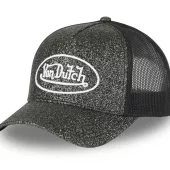 Dámská kšiltovka Von Dutch Trucker Glitter black