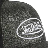Dámská kšiltovka Von Dutch Trucker Glitter black