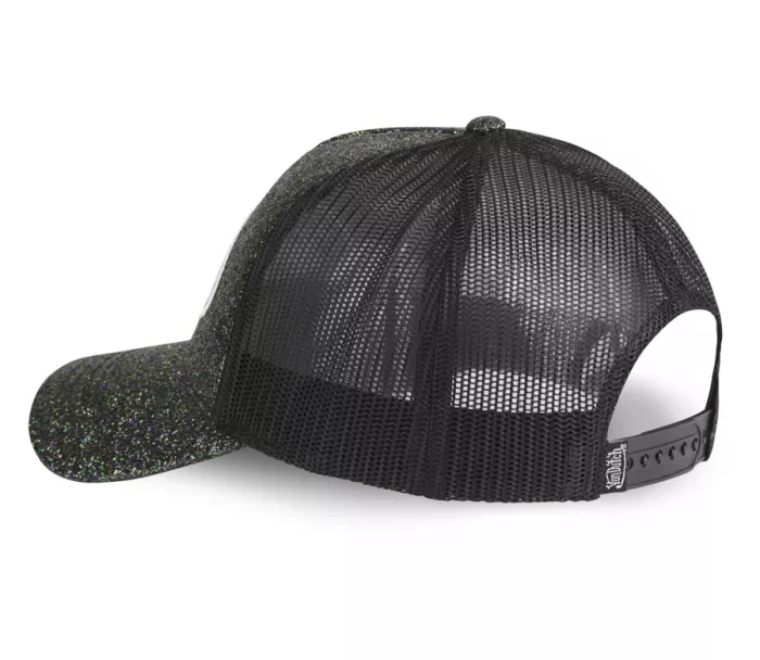 Dámská kšiltovka Von Dutch Trucker Glitter black