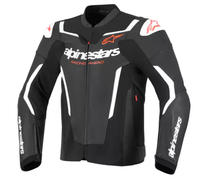 Kožená bunda 2026 Alpinestars GP Force V2 black/white