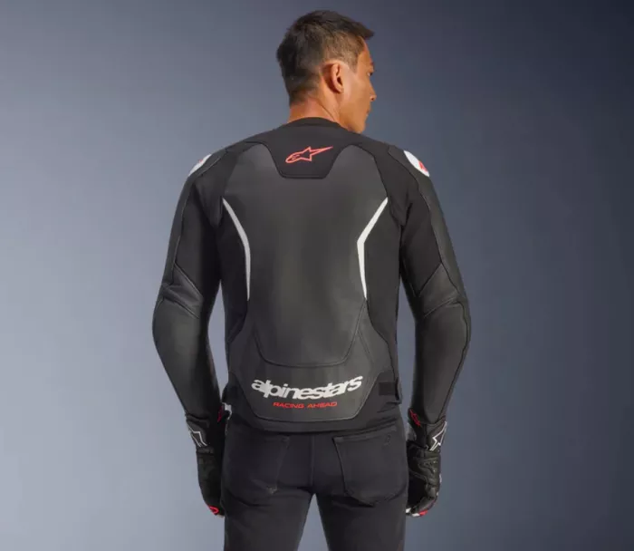 Kožená bunda 2026 Alpinestars GP Force V2 black/white
