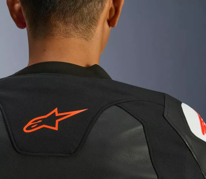 Kožená bunda 2026 Alpinestars GP Force V2 black/white