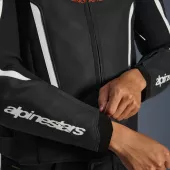 Kožená bunda 2026 Alpinestars GP Force V2 black/white