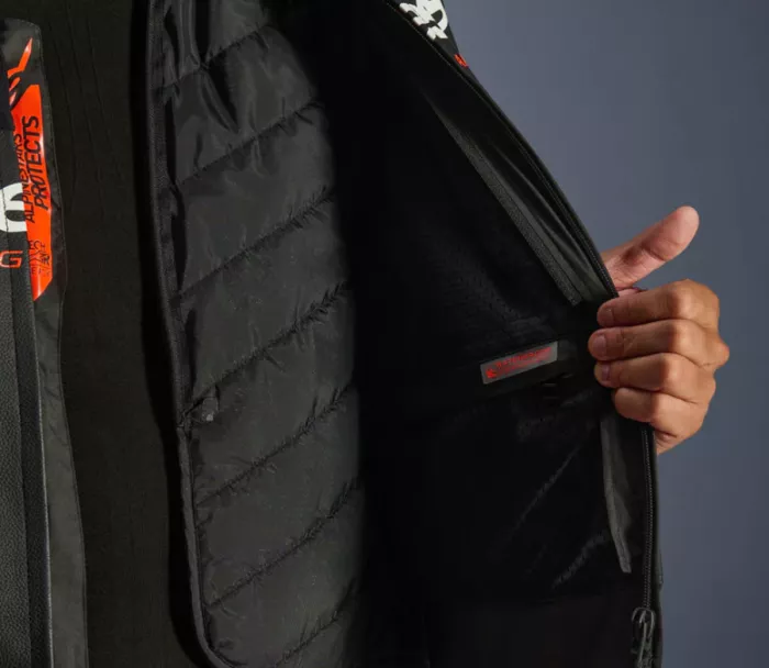 Kožená bunda 2026 Alpinestars GP Force V2 black/white