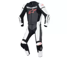 Dvoudílná kožená kombinéza 2025 Alpinestars GP Force Luvr black/white/red fluo