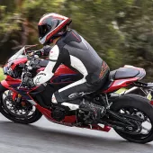 Dvoudílná kožená kombinéza 2025 Alpinestars GP Force Luvr black/white/red fluo