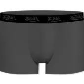 Boxerky Von Dutch Basic black/grey (2ks v balení)