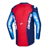 Motokrosový dres 2026 Alpinestars Fluid Grid blue/red
