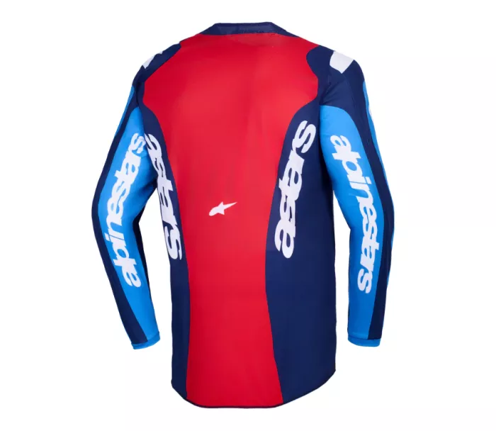 Motokrosový dres 2026 Alpinestars Fluid Grid blue/red