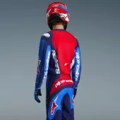 Motokrosový dres 2026 Alpinestars Fluid Grid blue/red
