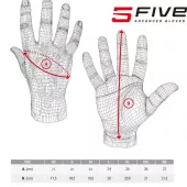 Cestovní rukavice Five GT2 Evo WP black